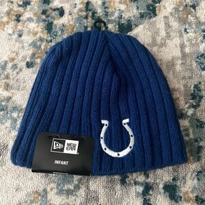 Blue New Era Infant Indianapolis Colts Beanie “Mini Colts Fan”